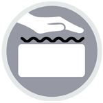 שכבת פינוק ויסקוחומר בעל תכונות זיכרוןהמתאים את עצמו לשינוי תנוחות