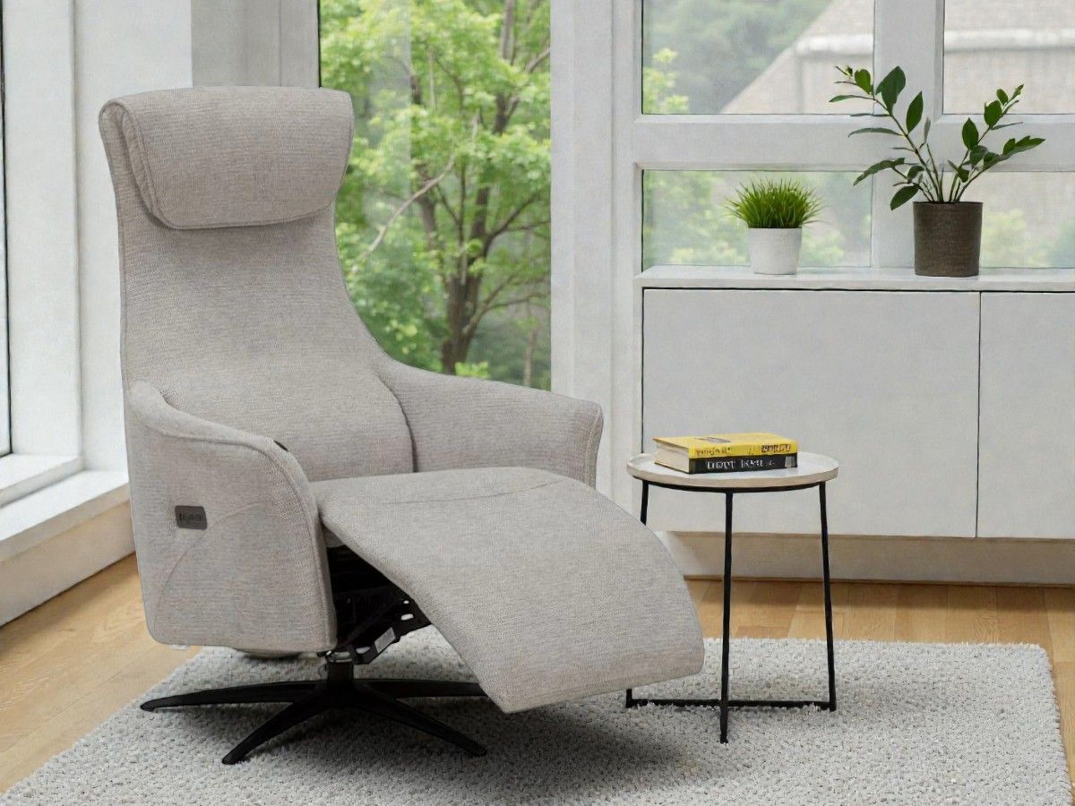 כורסת טלוויזיה חשמלית מבד AIR