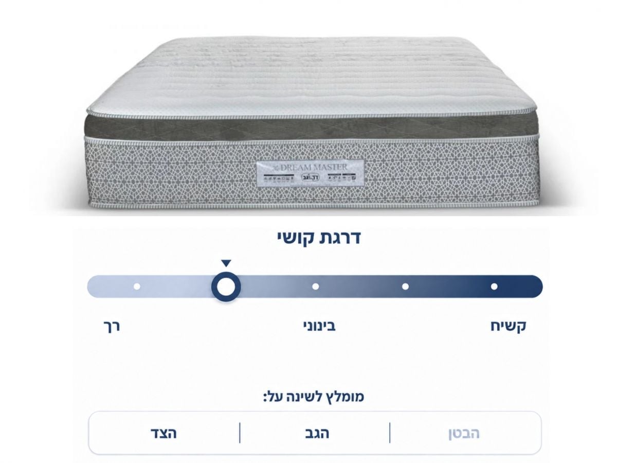 מזרן זוגי THE DREAM MASTER 