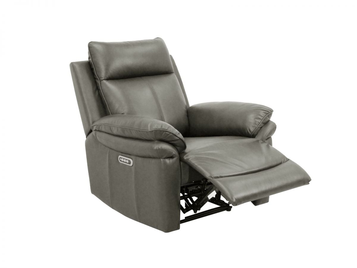 כורסת טלוויזיה חשמלית מעור ALABAMA 