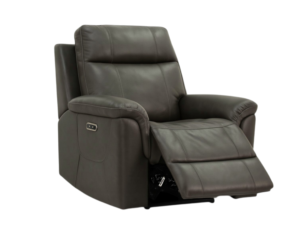 כורסת טלוויזיה חשמלית מעור ARIZONA 