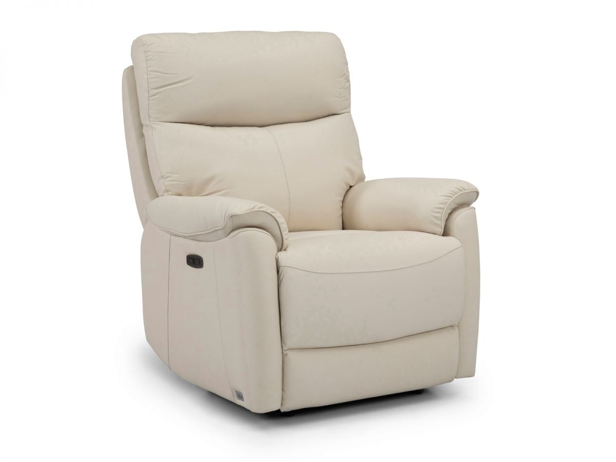 כורסת טלוויזיה חשמלית מעור BARCELONA 