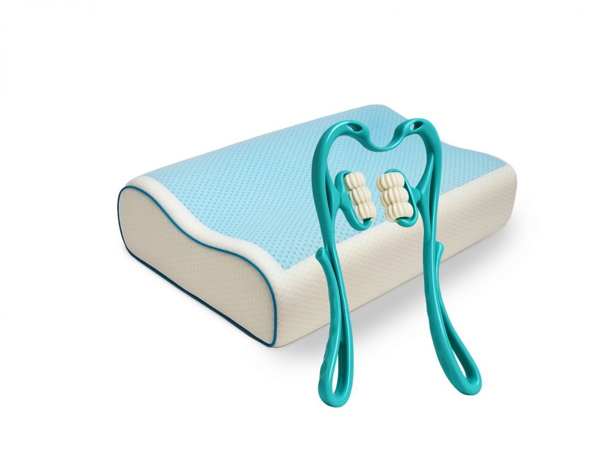 כרית שינה ומכשיר עיסויCOMBO NECK RELAX