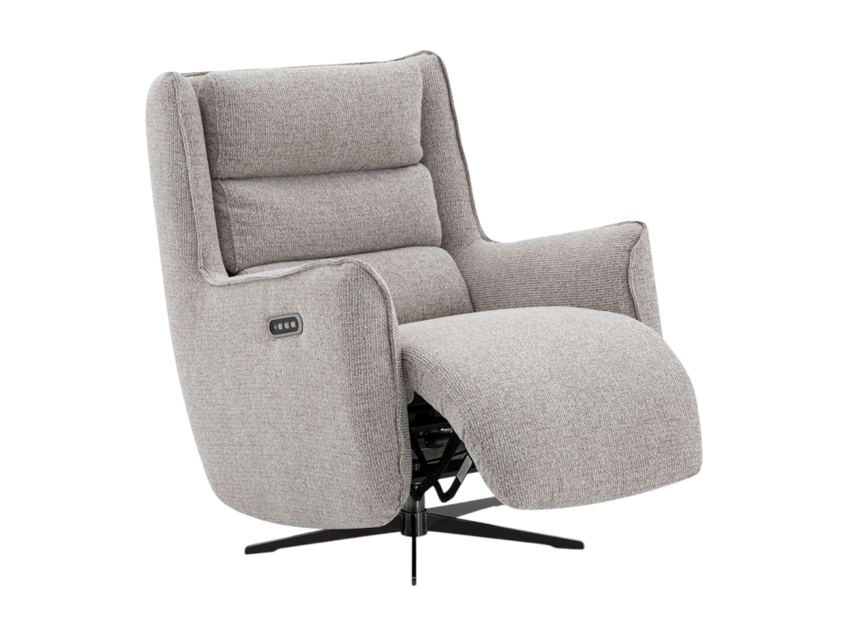 כורסת טלוויזיה חשמלית מבד COSEY QUATRO