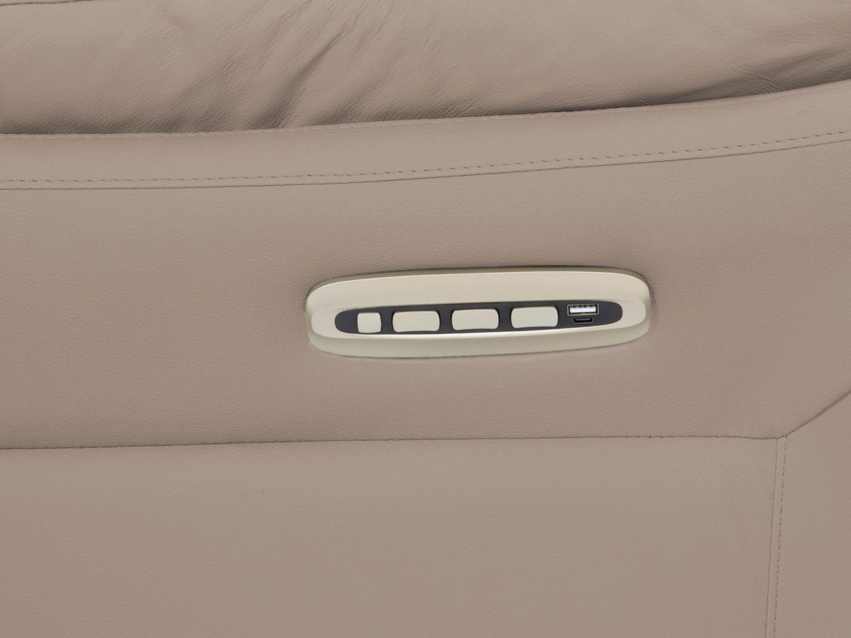 כורסת טלוויזיה חשמלית מעור DENVER 