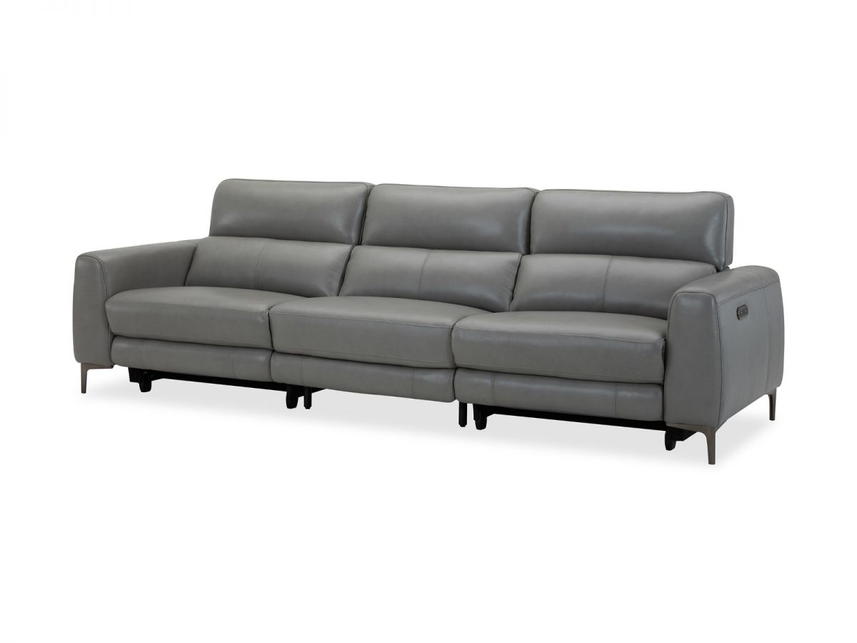 ספת תלת ארוכה מעור LONDON