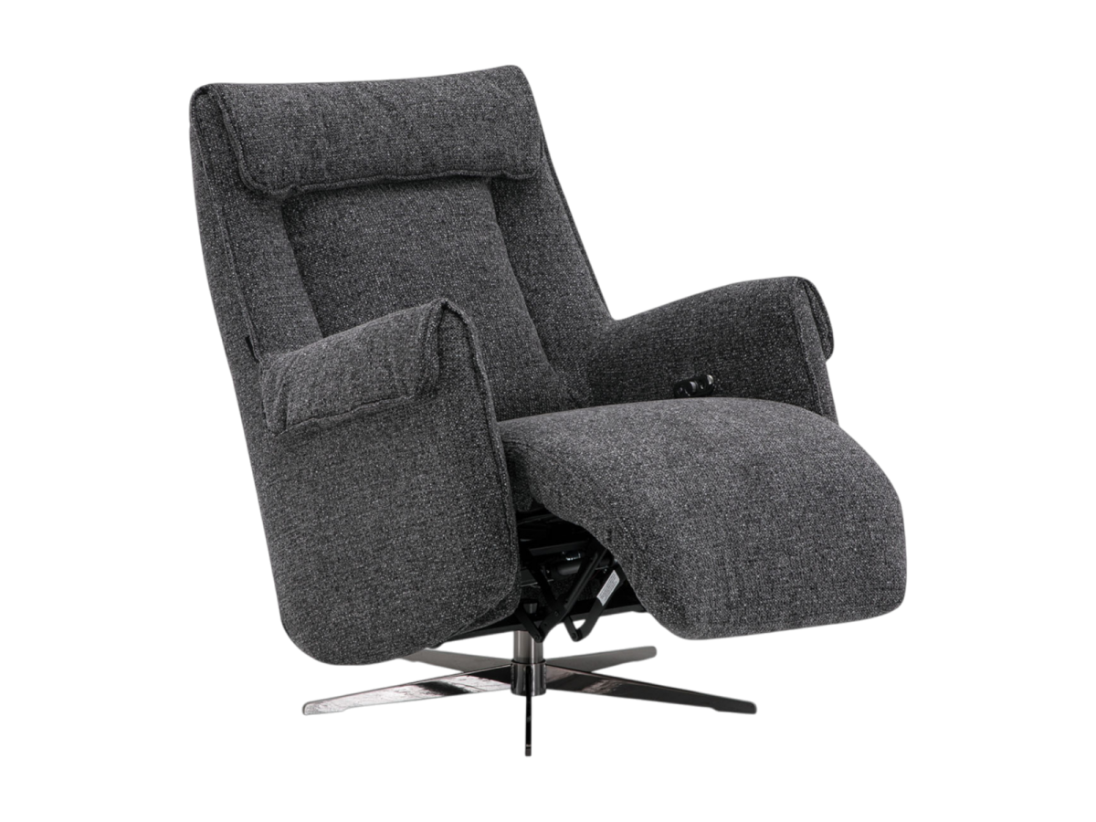 כורסת טלוויזיה חשמלית מבד COSEY DUO