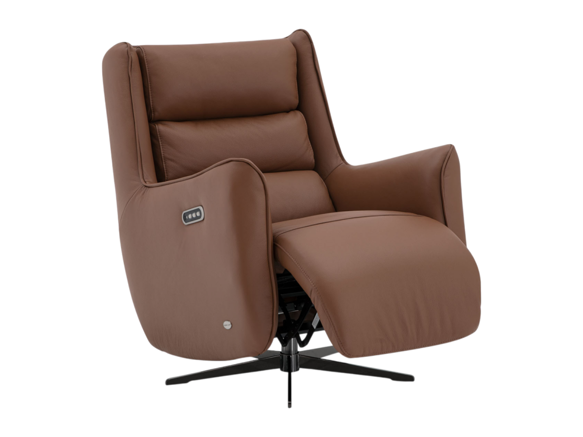 כורסת טלוויזיה חשמלית מעור COSEY QUATRO