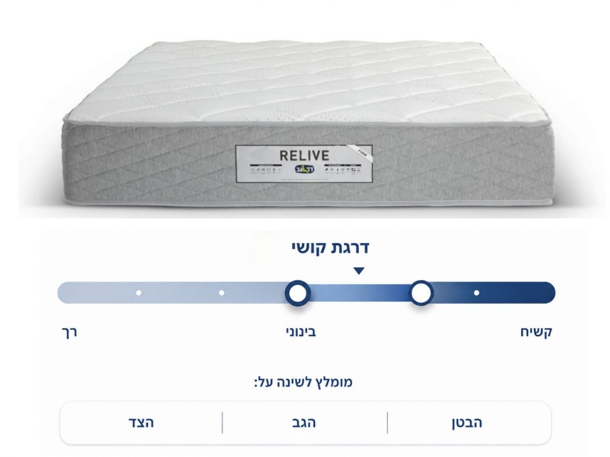 מזרן זוגי RELIVE 