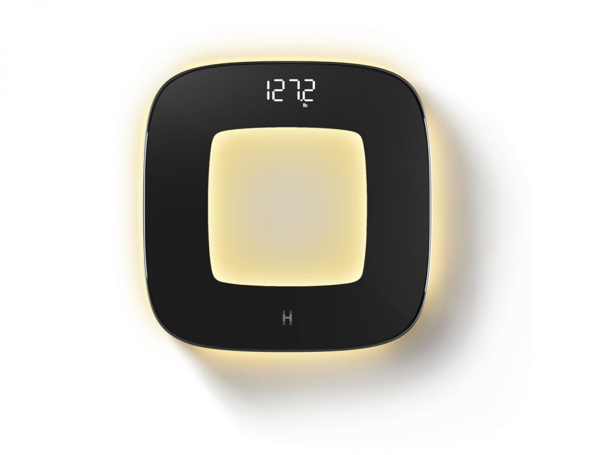 משקל דיגיטלי עם תאורה שחור SCL-B100-BK