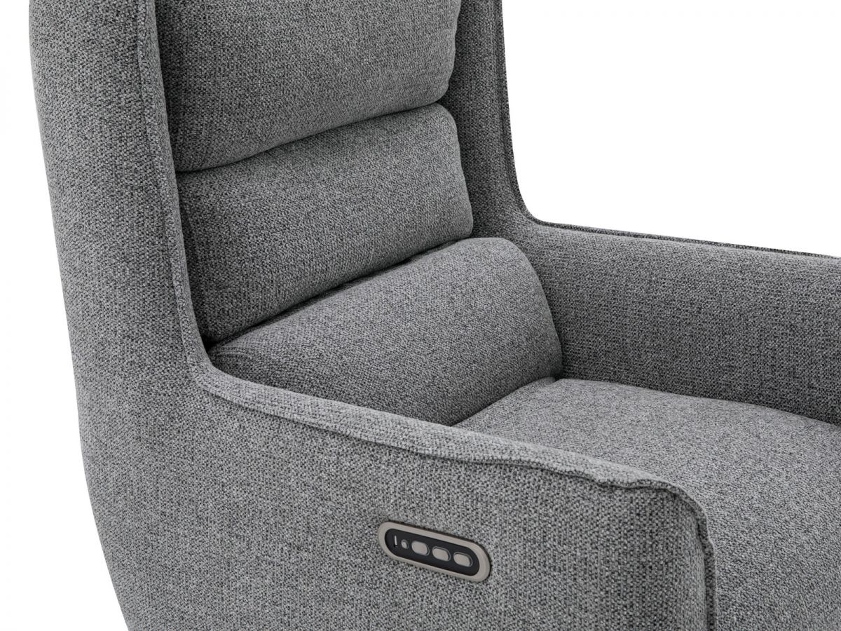 כורסת טלוויזיה חשמלית מבד COSEY QUATRO