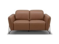 מערכת ישיבה דו + תלת מעור בגוון חום CHICAGO