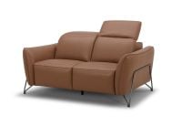 מערכת ישיבה דו + תלת מעור בגוון חום CHICAGO