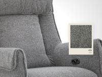 כורסת טלוויזיה חשמלית מבד COSEY DUO