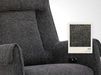 כורסת טלוויזיה חשמלית מבד COSEY DUO