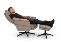 כורסת טלוויזיה מבד CANNES מתצוגה