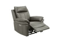 כורסת טלוויזיה חשמלית מעור ALABAMA 