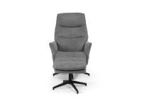 כורסא עם הדום קאן צבע אפור כהה CANNES מתצוגה