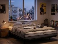 חבילת שינה מזרן NIGHTY NIGHT ובסיס מיטה CENTRAL