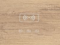 שולחן עבודה עם רמקול מובנה וטעינה אלחוטית CT-3675 