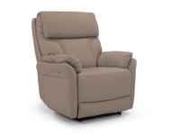 כורסת טלוויזיה חשמלית מעור DENVER 