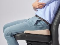 ישיבון פתוח, כרית תמיכה אורטופדית לאזור האגן והגב התחתון