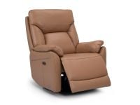 כורסת טלוויזיה חשמלית מעור MELBOURNE