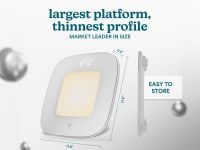 משקל דיגיטלי עם תאורה שחור SCL-B100-BK