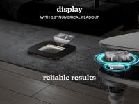 משקל דיגיטלי עם תאורה שחור SCL-B100-BK