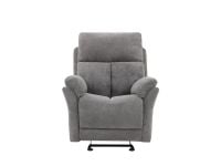 כורסא מתנדנדת ונקובר בד אפור כהה VANCOUVER C547