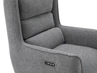 כורסת טלוויזיה חשמלית מבד COSEY QUATRO