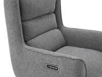 כורסת טלוויזיה חשמלית מבד COSEY QUATRO