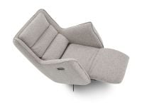 כורסת טלוויזיה חשמלית מבד COSEY QUATRO