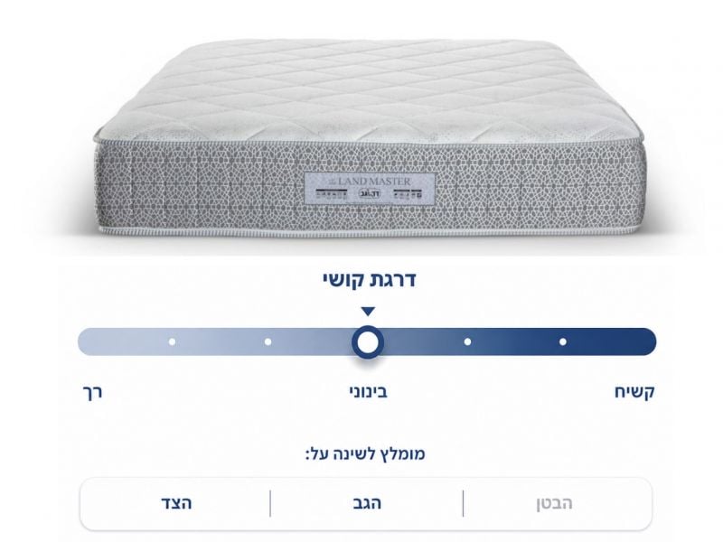מזרן זוגי THE LAND MASTER 