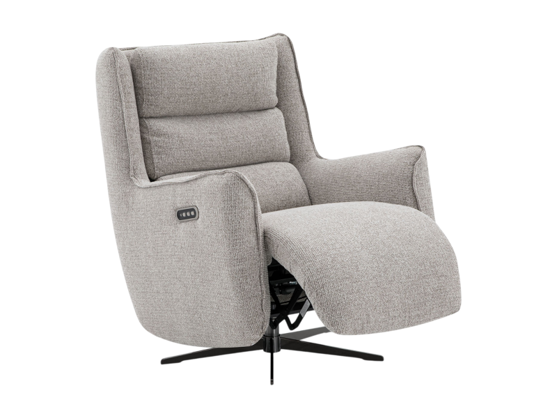 כורסת טלוויזיה חשמלית מבד COSEY QUATRO