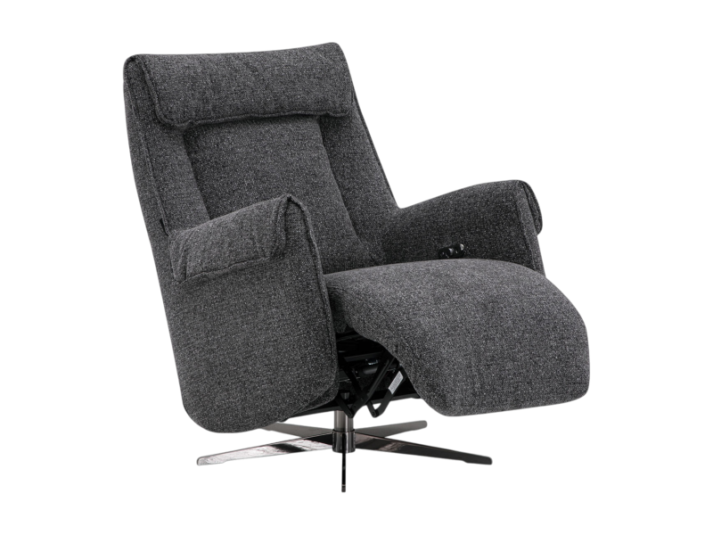 כורסת טלוויזיה חשמלית מבד COSEY DUO