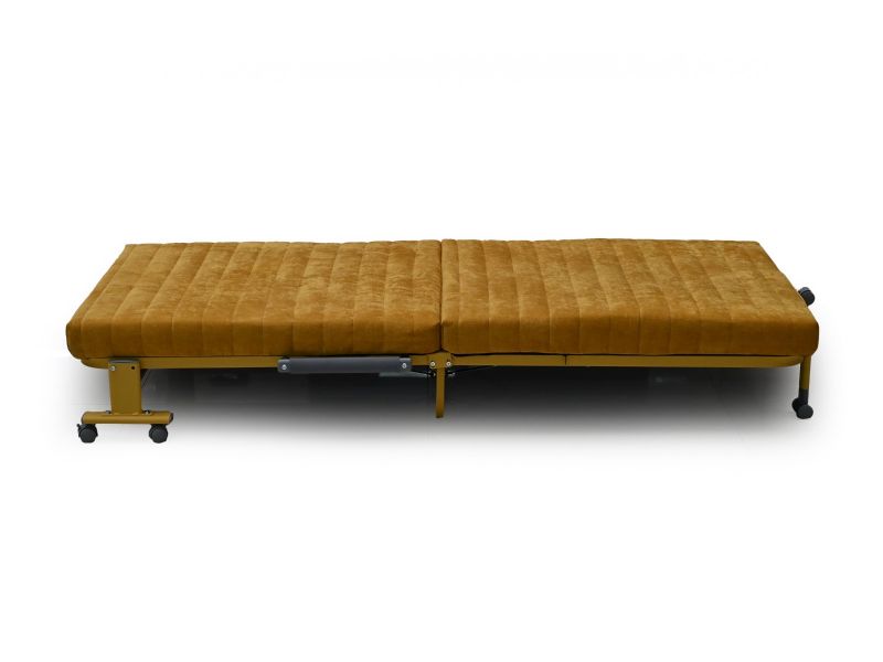 מיטה מתקפלת סליפ אין גסט בד צהוב שלד צהוב SLEEP-IN GUEST 190X075