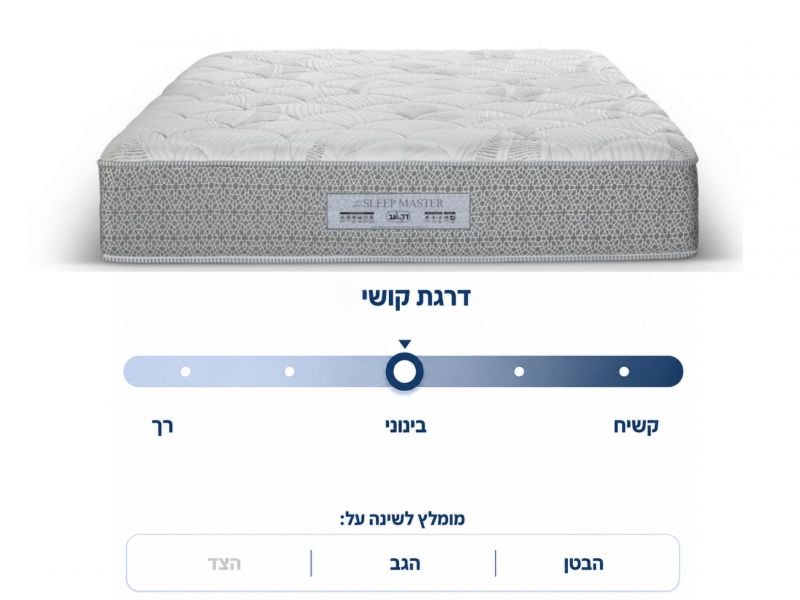 מזרן זוגי THE SLEEP MASTER 